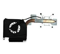 Power4Laptops Graphique intégré du modèle Ventilateur pour Ordinateurs Portables avec radiateur pour Les processeurs AMD Compatible avec HP Pavilion dv6809tx Influx