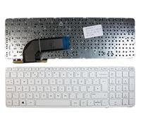 Power4Laptops Royaume-Uni Blanc Cadre Blanc Clavier pour Ordinateur Portable (PC) de Remplacement Compatible avec HP Pavilion 15-n300TX
