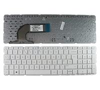 Power4Laptops Royaume-Uni Blanc Clavier pour Ordinateur Portable (PC) de Remplacement Compatible avec HP Pavilion 15-N225NR