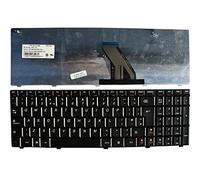 Power4Laptops Royaume-Uni Noir Clavier pour Ordinateur Portable (PC) Compatible avec Lenovo 25-011428
