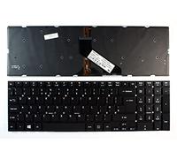Power4Laptops Royaume-Uni Rétro-éclairé Noir Clavier pour Ordinateur Portable (PC) de Remplacement Compatible avec Acer Aspire 5755G-2314G64MNBS