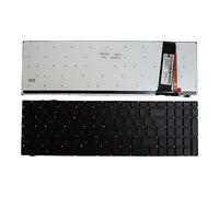 Power4Laptops Royaume-Uni Rétro-éclairé Noir Clavier pour Ordinateur Portable (PC) de Remplacement Compatible avec ASUS N550JV-CN201H