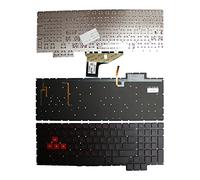 Power4Laptops Royaume-Uni Rétro-éclairé Noir Clavier pour Ordinateur Portable (PC) de Remplacement Compatible avec HP Omen 15-ce022na