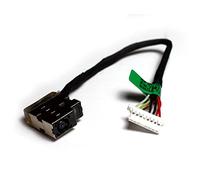Power4Laptops Version Longue du câble (s'il Vous plaît vérifier l'image) connecteur Alimentation pc Portable avec câble Compatible avec HP Home 15-AC021DS