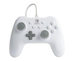 PowerA 1517033-01 accessoire de jeux vidéo Gris, Blanc USB Manette de jeu Analogique Nintendo Switch