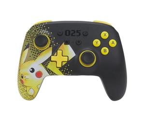 PowerA 1521476-01 accessoire de jeux vidéo Noir, Jaune Bluetooth/USB Manette de jeu Analogique/Numérique Nintendo Switch, Nintendo Switch Lite