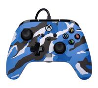 Manette filaire améliorée pour Xbox Series X/S Camouflage bleu