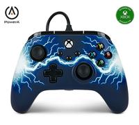 PowerA Advantage Manette Filaire pour Xbox Series X|S, Manette de Jeu, Manette de Jeu vidéo Filaire, Manette Gaming, USB-C, Fonctionne avec Xbox One, sous Licence Officielle - Arc Lightning