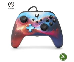 PowerA Advantage Manette filaire pour Xbox Series X|S, manette de jeu, manette de jeu vidéo filaire, manette gaming, USB-C, fonctionne avec Xbox One, sous licence officielle - Epoch Anomaly