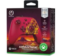 Powera Advantage Wired Controller For Xbox Series Xs - Red Blaze Rouge Menthe Unisex