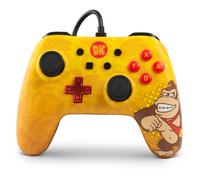 PowerA Donkey Kong Marron, Jaune USB Manette de jeu Analogique/Numérique Nintendo Switch