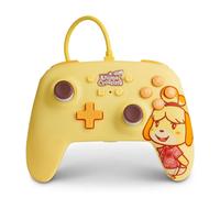 PowerA Manette filaire améliorée pour Nintendo Switch, modèle Switch OLED et Nintendo Switch Lite, accessoire de jeu, manette de jeu, manette filaire, sous licence officielle -Animal Crossing:Isabelle