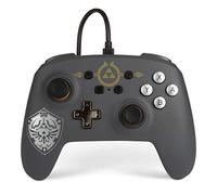 PowerA Enhanced Wired Controller for Nintendo Switch, Hylian Shield - Nintendo Switch Accessories