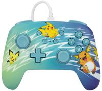 Powera Enhanced Wired Controller For Nintendo Switch - Pikachu Evolution Pikachu Evo Menthe Unisex