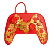 PowerA Enhanced Wired Or, Rouge, Jaune USB Manette de jeu Nintendo Switch