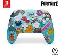 Powera Enhanced Wireless Controller For Nintendo Switch - Fortnite Sticker Mania Fortnite Sticke Taille unique Unisex