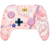 Powera Enhanced Wireless Controller For Nintendo Switch - Princess Peach Plaid Carreau pêche Taille unique Unisex