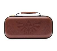 PowerA Étui de Protection pour Nintendo Switch 2 - Hyrule Crest, sous Licence Officielle, Rangement et Protection, jusqu'à 9 Cartes de Jeu + 2 Cartes microSD Express, Support de Jeu intégré