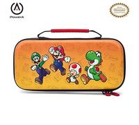 PowerA Étui de Protection pour Nintendo Switch, Switch - Modèle OLED et Nintendo Switch Lite - Mario and Friends, Housse de Protection, Étui de Console, Accessoires, Rangement, Licence Officielle