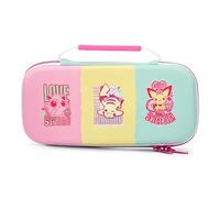 PowerA Étui de Protection pour Nintendo Switch, Switch- Modèle OLED et Nintendo Switch Lite- Pokémon : Sweet Friends, Housse de Protection, Étui de Console, Accessoires, Rangement, Licence Officielle