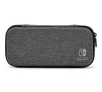PowerA Etui de protection Slim pour Nintendo Switch, Switch -Modèle OLED et Nintendo Switch Lite - Anthracite, Housse de Protection, Étui de Console, Rangement, Licence Officielle
