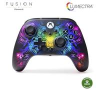 Manette sans fil PowerA Fusion Pro Lumectra pour PC Xbox 360 Xbox Series X et S Noir Noir