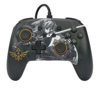 PowerA HPAPWA0336 Contrôleur de jeu noir, or, blanc Bluetooth/USB Gamepad numérique Nintendo Switch