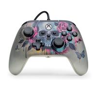 PowerA Manette filaire Advantage Plus pour Xbox Series X|S - Floraison et morosité, sous licence officielle, joysticks réglables, à effet Hall, boutons mappables, compatible Xbox One et Windows 10/11