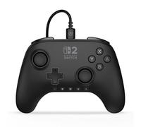 PowerA Manette Filaire Advantage pour Nintendo Switch 2 avec Lumectra - Blanc, sous Licence Officielle, Éclairage RGB, Effet Hall, Boutons assignables, Bouton C, Manette Pro