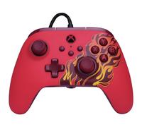 PowerA Manette filaire Advantage pour Xbox Series XS - Flammes rouges