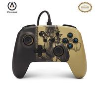 Manette filaire Améliorée Ancient Archer pour Nintendo Switch Noir et Beige