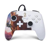 PowerA Manette filaire améliorée pour Nintendo Switch, modèle Switch OLED et Nintendo Switch Lite, accessoire de jeu, manette de jeu, manette filaire, sous licence officielle -Zelda:Ascension du héros