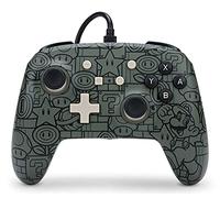 PowerA Manette filaire améliorée pour Nintendo Switch, modèle Switch OLED et Nintendo Switch Lite, accessoire de jeu, manette de jeu, manette filaire, sous licence officielle - Power-Up Mario