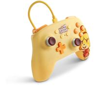 PowerA Manette filaire améliorée pour Nintendo Switch, modèle Switch OLED et Nintendo Switch Lite, accessoire de jeu, manette de jeu, manette filaire, sous licence officielle -Animal Crossing:Isabelle