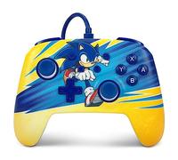 PowerA Manette filaire améliorée pour Nintendo Switch, modèle Switch OLED et Nintendo Switch Lite, accessoire de jeu, manette de jeu, manette filaire, sous licence officielle -Sonic Boost