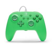 PowerA Manette filaire améliorée pour Nintendo Switch - Vert écume, manette de jeu, manette de jeu, manette filaire, sous licence officielle