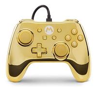 PowerA Manette pour Nintendo Switch - Chrome Gold Mario
