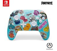 Manette sans fil PowerA Fortnite Sticker Mania pour Nintendo Switch