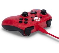 PowerA Manette sans fil Bluetooth officielle Nintendo Switch améliorée - 1525741-01 - Noir - avec manettes de mouvement, boutons assignables et câble USB-C