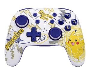 PowerA Nano Enhanced Violet, Blanc, Jaune Bluetooth Manette de jeu Analogique/Numérique Nintendo Switch, Nintendo Switch Lite, Nintendo Switch OLED