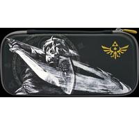 PowerA NSCS0087-01 Housse de protection pour console de jeu portable Cover Nintendo feutre noir, gris, blanc