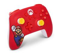 PowerA Manette sans fil Mario Joy — Bluetooth analogique pour Nintendo Switch, OLED & Lite