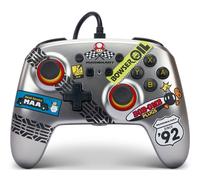 PowerA NSGP0145-01 accessoire de jeux vidéo Noir, Bleu, Orange, Rouge, Argent, Blanc USB Manette de jeu Analogique/Numérique Nintendo Switch