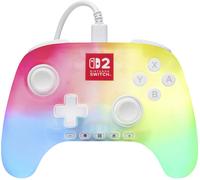 PowerA Manette filaire Lumectra pour Nintendo Switch 2 Blanc A