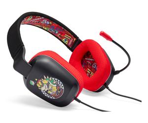 PowerA NSHS0398-01 casque Casques Avec fil Arceau Gaming Noir, Rouge