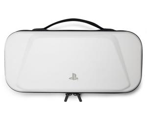 PowerA PSCS0355-01 Housse de protection pour console de jeux portable Sony Feutrine, Caoutchouc Blanc