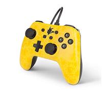 Manette Nintendo Switch filaire PowerA Pikachu Silhouette Jaune - Neuf