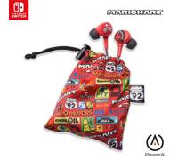 PowerA Wired Earbuds for Nintendo Switch - Mario Kart Motors