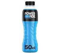 POWERADE - Boisson Hydratante et Énergisante, Saveur Ice Storm Rafraîchissante (Bouteille 50cL) - Lot de 4 - vendu par Lot