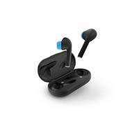 POWERADE Ecouteurs intra auriculaire avec micro Bluetooth TWS - Noir et bleu